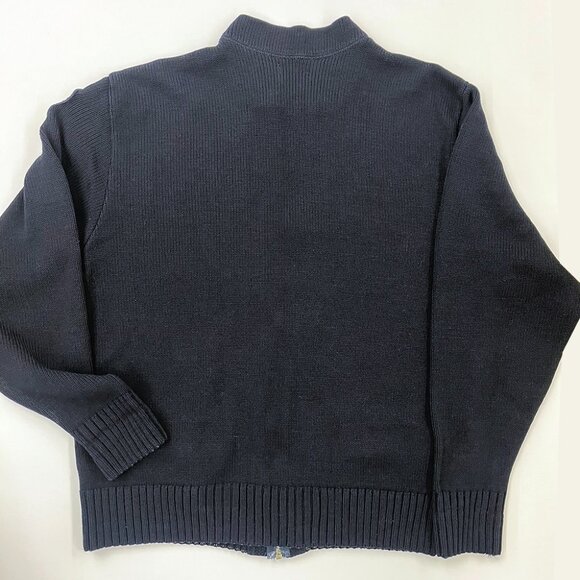 Vintage Uniform Sweater | Navy Blue - Picture 2 of 7